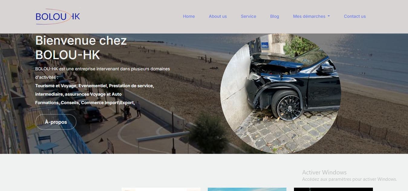 Refonte Site Web Bolou-hk - Image 1